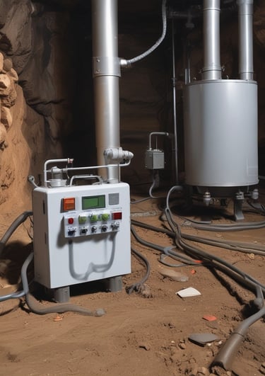 a man riding a skateboard down the side of a ramp