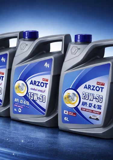 زيوت أرزوت نيفت مخصصة لمحركات الديزل 