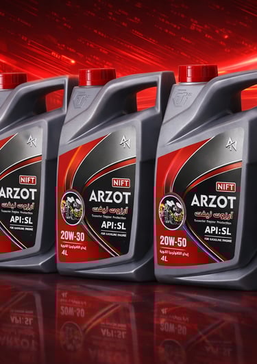 زيوت أرزوت نيفت مخصصة لمحركات البنزين 