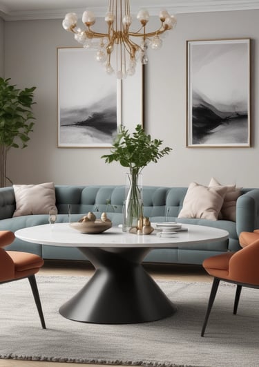 A minimalist wooden bed frame with crisp white bedding in a cozy bedroom.