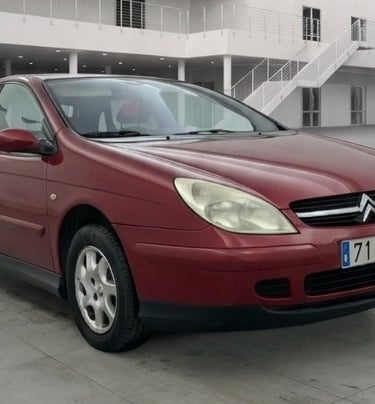 Venta Citroën C5 granate usado en Albacete con motor 2.0 HDi - IdelMoción