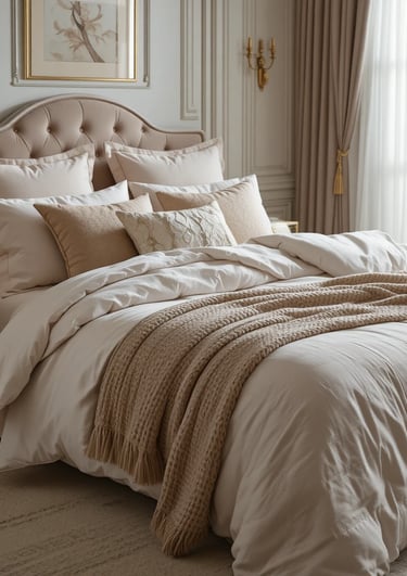 Cream Chenille Chunky Knit Throw Blanket for Living Room Decor or Boho Decor, Thick Yarn Knitted 