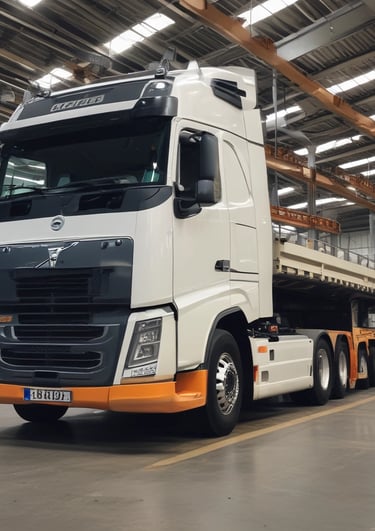 Motorcycle parts displayed neatly on a wooden table with a helmet nearby.