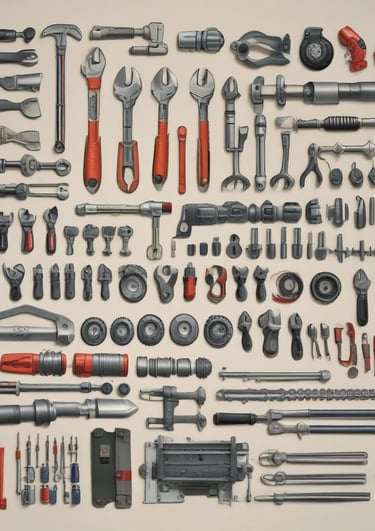 Shelves filled with electrical supplies like wires, switches, and sockets in a bright store.