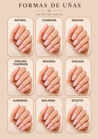 Formas de uñas