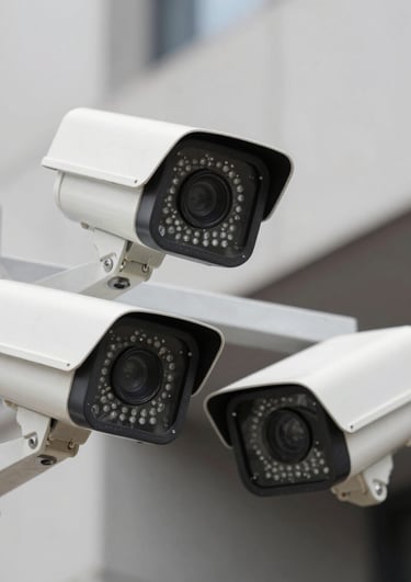 Wireless headphones resting on a vibrant fabric surface.