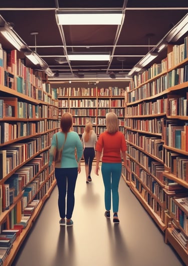 A cozy reading nook with a stack of Orion Publishing House novels and a steaming cup of tea.