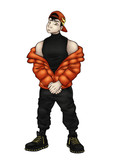Niki Honeda - Personnage de "Carnage Paradise"- Ari Flandroit ©