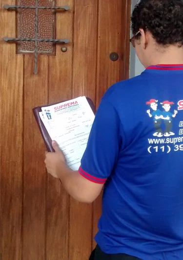 orçamentar desentupimento ou dedetização