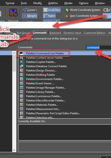 Command Line in xCAD