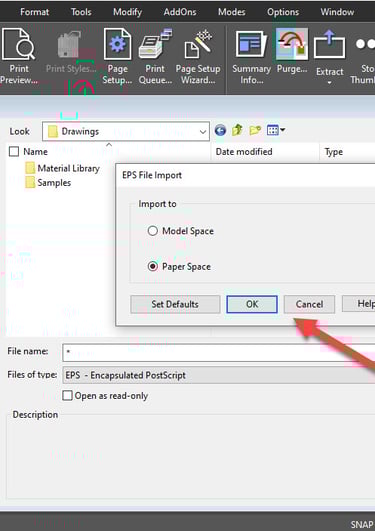 EPS File Import in xCAD