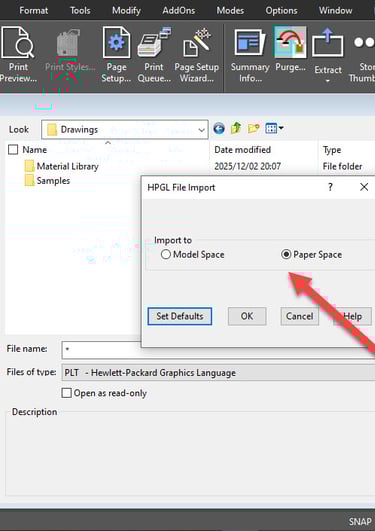 PLT File Import in xCAD