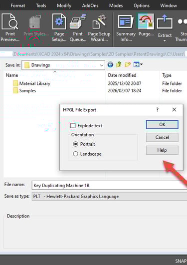 PLT File Export in xCAD