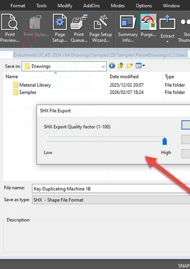 SHX File Export in xCAD