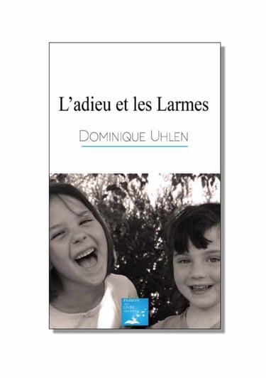 couverture livre l'adieu et les larmes 