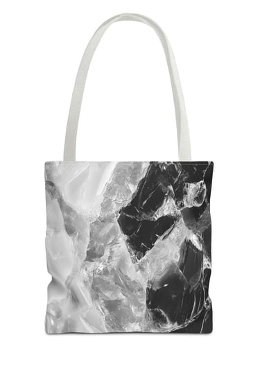 crystal tote bag