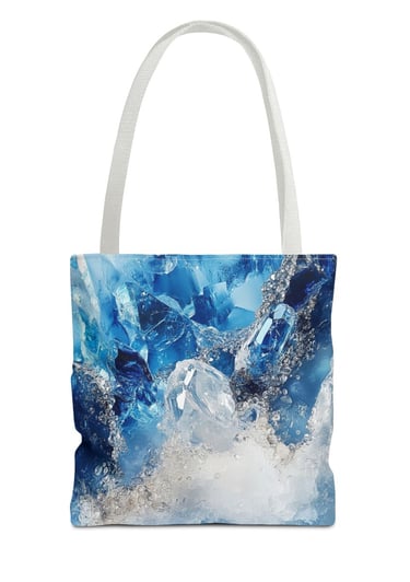 crystal tote bag