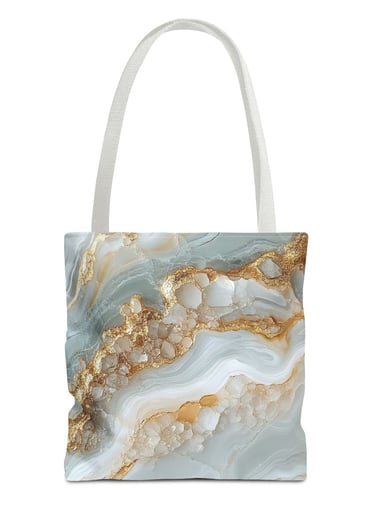 marble tote bag