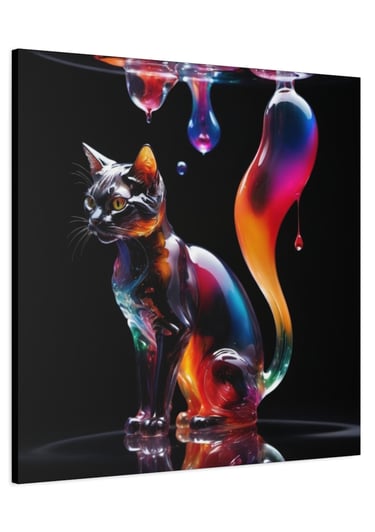 color cat art