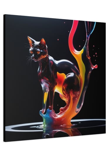 color cat art
