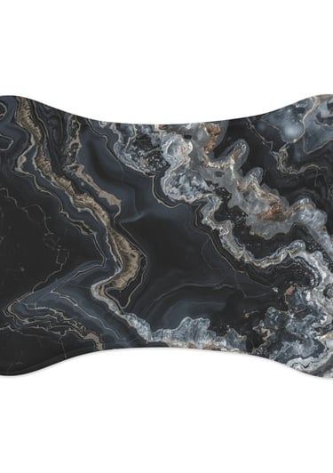 black marble mat
