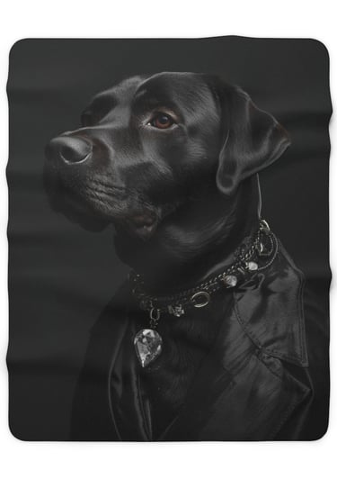 Labrador dog blanket