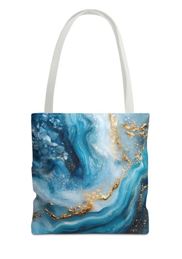 marble tote bag