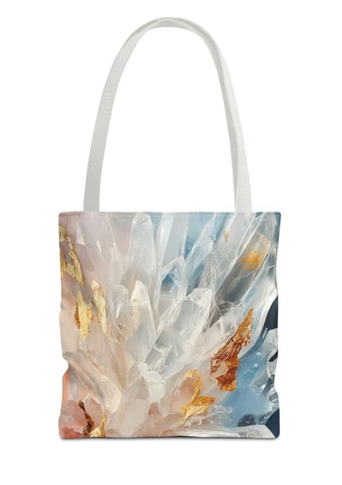 crystal tote bag