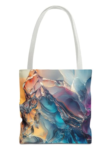 crystal tote bag