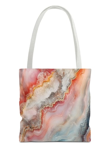 marble tote bag