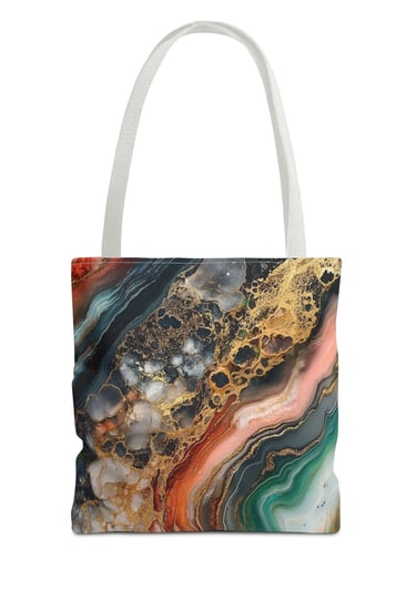 marble tote bag