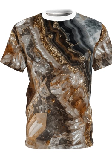 crystal agate t-shirt