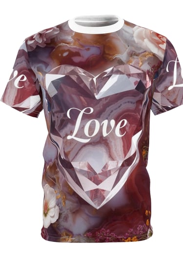 crystal love t-shirt