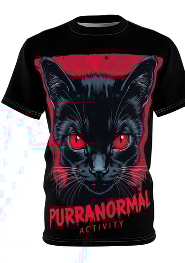 purranormal cat t-shirt