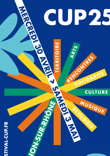 Affiche du festival Comm'un Printemps 2025