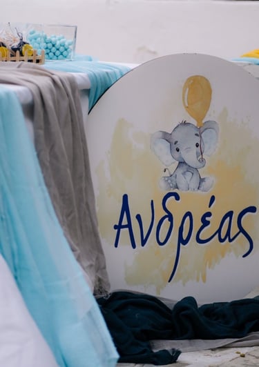 Christening in Ios Greece