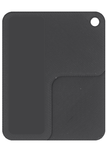 Wzornik koloru : Grafit Starówki - używanego do druku naszych magnesów z Syrenkami Warszawskimi