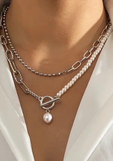 Collection de colliers OFAIR Paris bijoux en acier inoxydable