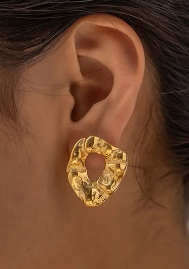 Collection de boucles d'oreilles OFAIR Paris bijoux en acier inoxydable