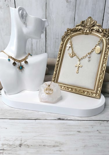 Collier femme élégant en acier inoxydable, raffiné et intemporel. de My Beauty Boutique Chic