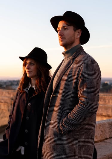 photo d'un duo de musiciens de Montpellier