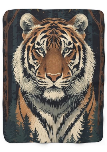tiger blanket