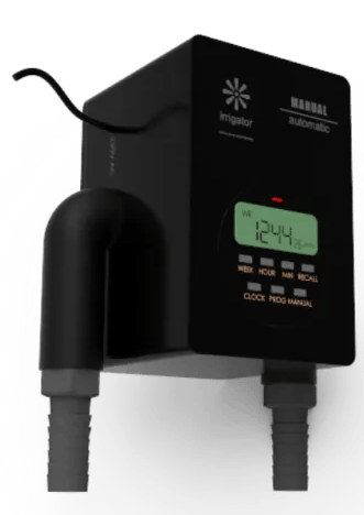 irrigator microcontroller on device programmable automatic plant watering timer