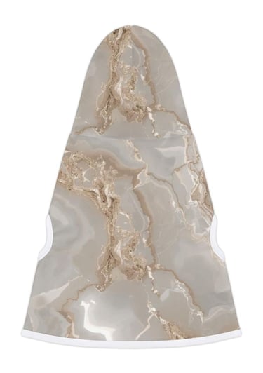 marble pet hoodie