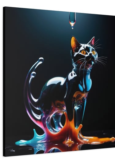 color cat art
