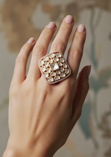 Regal Polki Ring