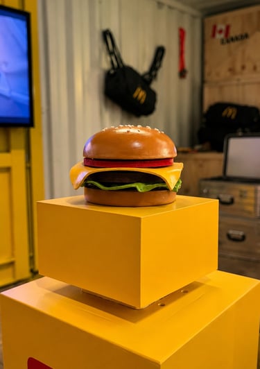 Interaktive Promotion-Installation für McDonald's