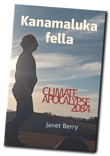Cover of my book, Kanamaluka fella