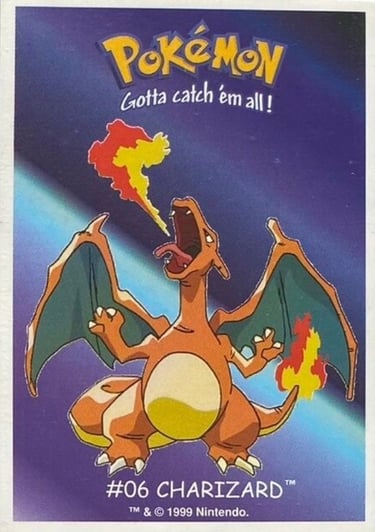 Charizard Dunkin Boomer 1999