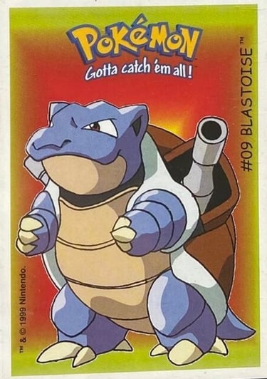 Blastoise Dunkin Boomer 1999